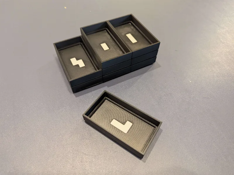 Project L Game Piece Stackable Containers