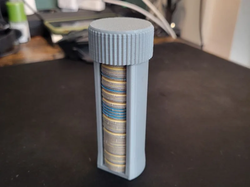 Catan number token container