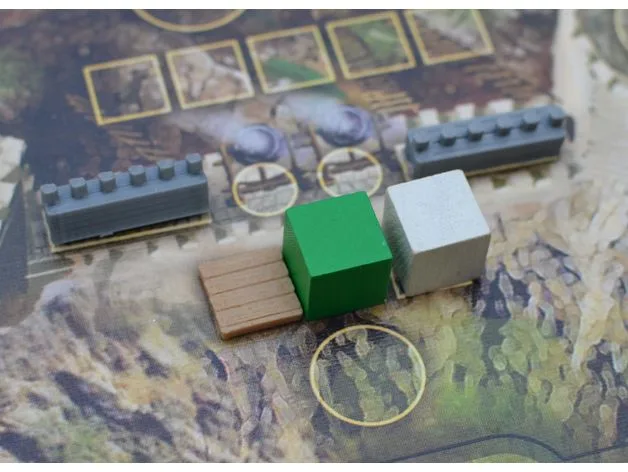 Stronghold - Platform - Boardgame components