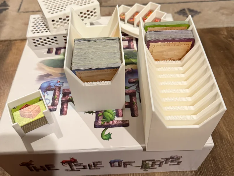 The Isle of Cats Board Game Organizer