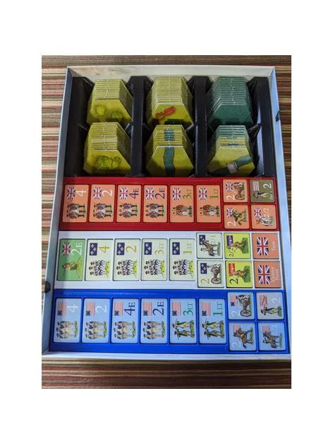 Hold the Line + French and Indian Expansion Organizer (Worthington 1st Edition).