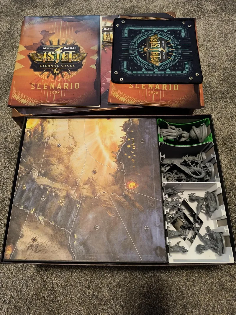 Mythic Battles Isfet insert and organizer 