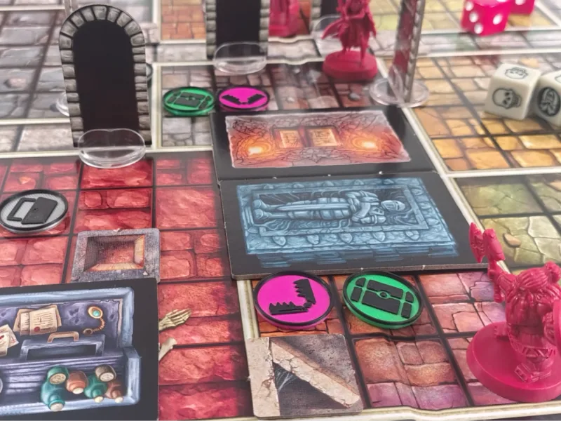 HeroQuest Token for Treasure, Trap and Secret Door