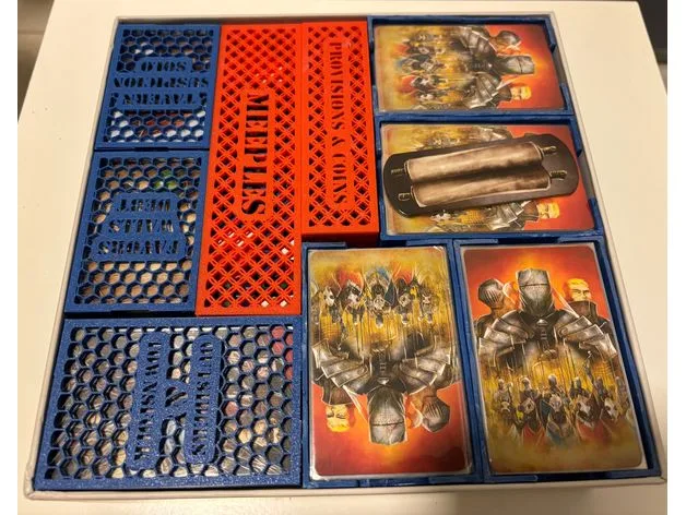 Paladins of the West Kingdom: insert for sleeved cards