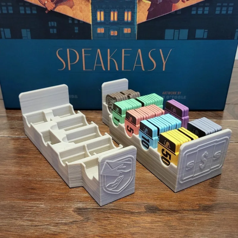 Speakeasy: Money and Leverage Token Tray