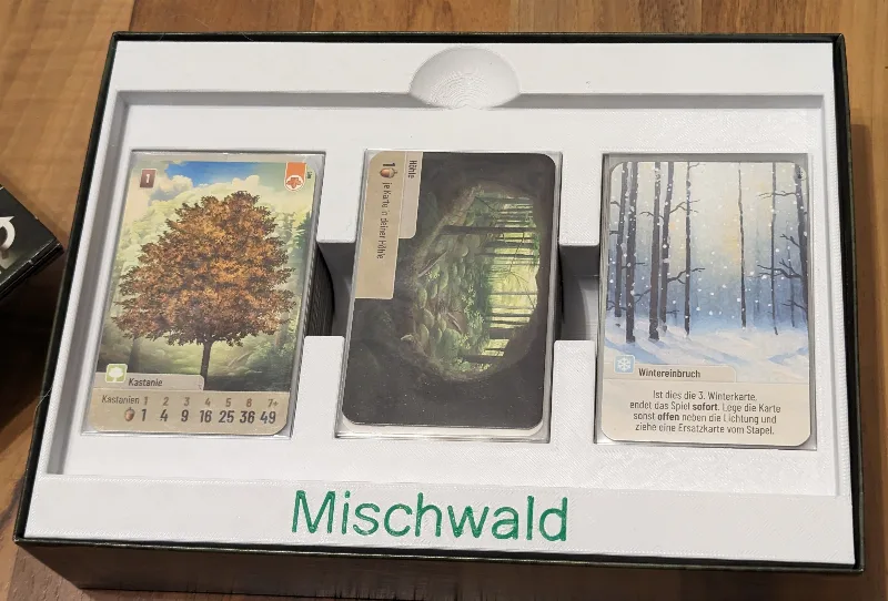 Mischwald Board Game Insert (Forest Shuffle)