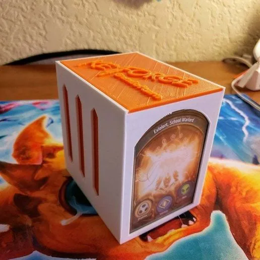 Keyforge Deck Box and Token Trays (OLD VERSION)