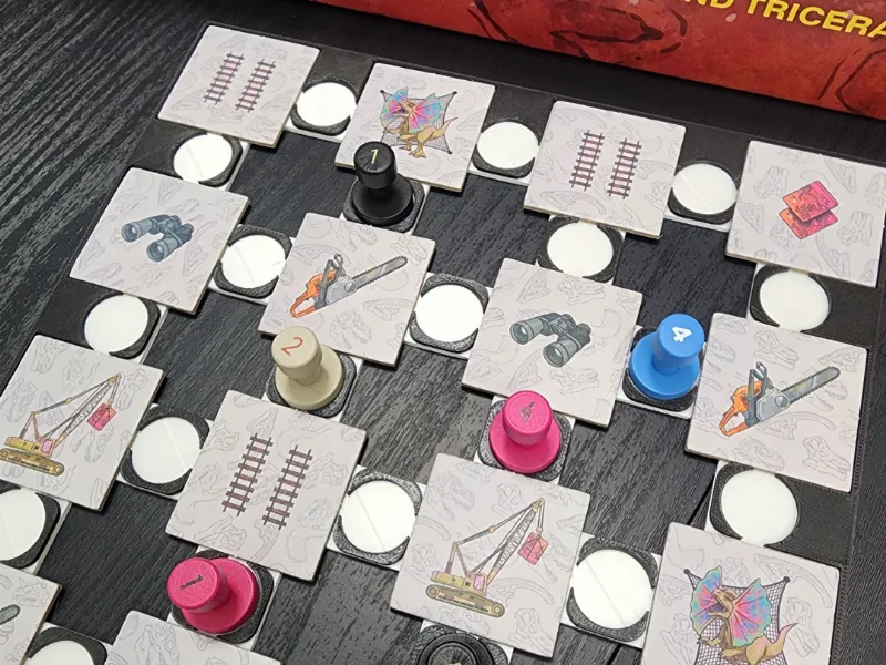 Cretaceous Rails Action board tray
