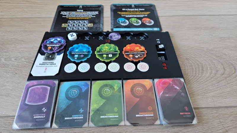 Unsettled Board Game - Upgraded Time and Breakthrough Board