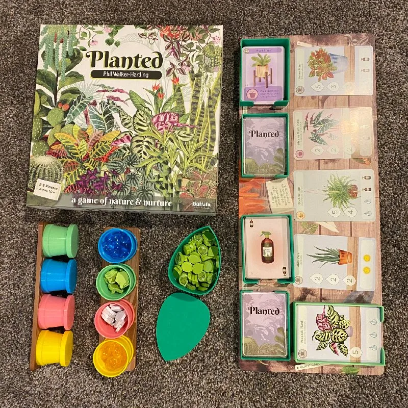 Planted Board Game Organizer (By Phil Walker Harding)