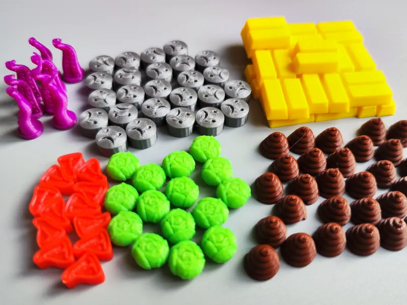 Dungeon petz 3D tokens