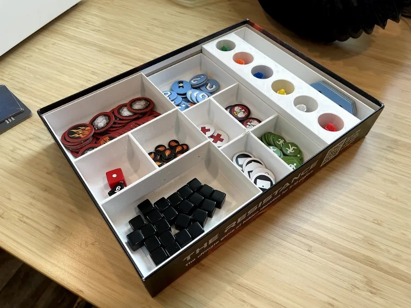 Flash Point Fire Rescue Board Game Organizer
