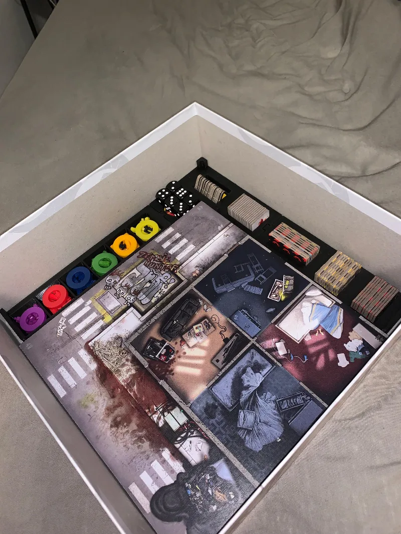 Zombicide 2. Edition Box Organizer/Bottom insert