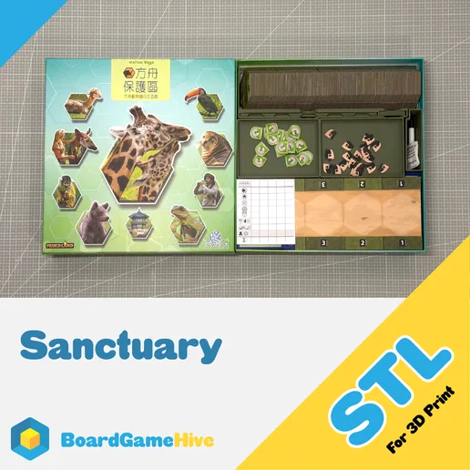 Sanctuary Insert STL (Digital File)