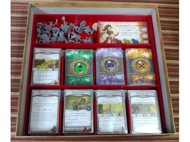 Runebound (3rd Edition) & Expansions Organizer