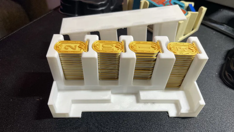 RA Board Game Insert Mods - Bank for Point Tokens + Non-Deluxe Board Fix