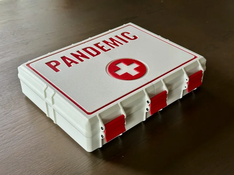 Pandemic boardgame storage box