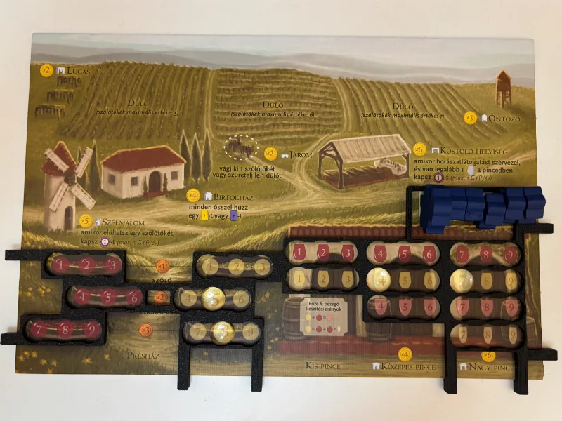 Viticulture Essential Edition Player Board Marker!