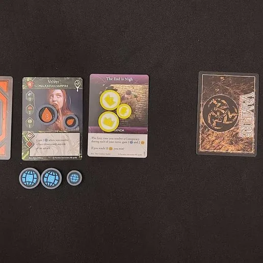Vampire the Masquerade: Rivals & Vampire: The Eternal Struggle (VTES) Tokens