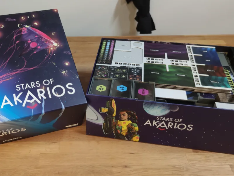 Stars of Akarios Organizer