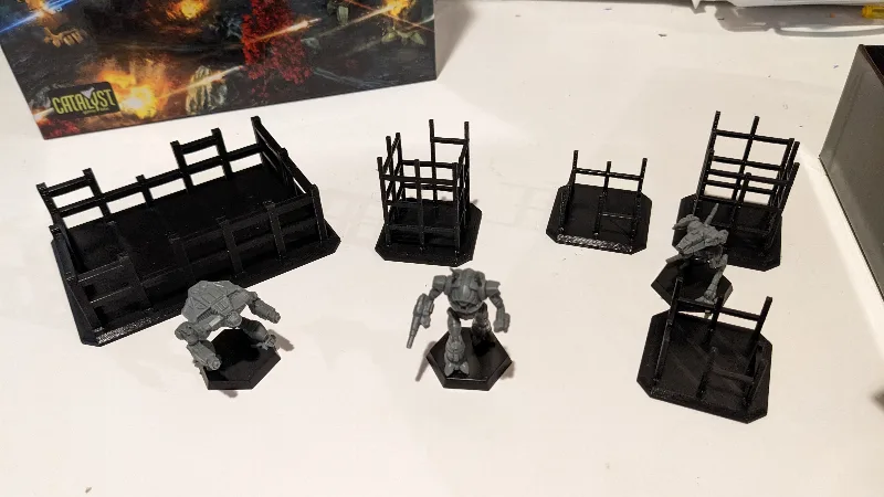Collapsed Buildings for Battletech Alpha Strike Box Set