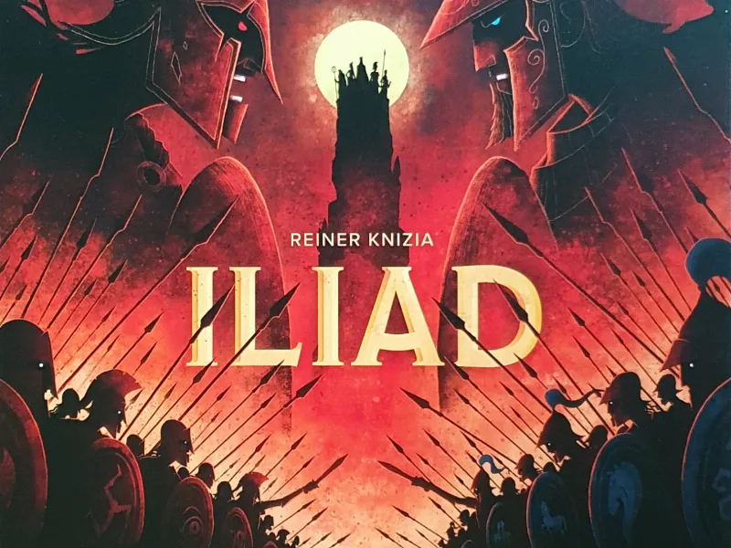 Iliad board game (Retail) insert organizer