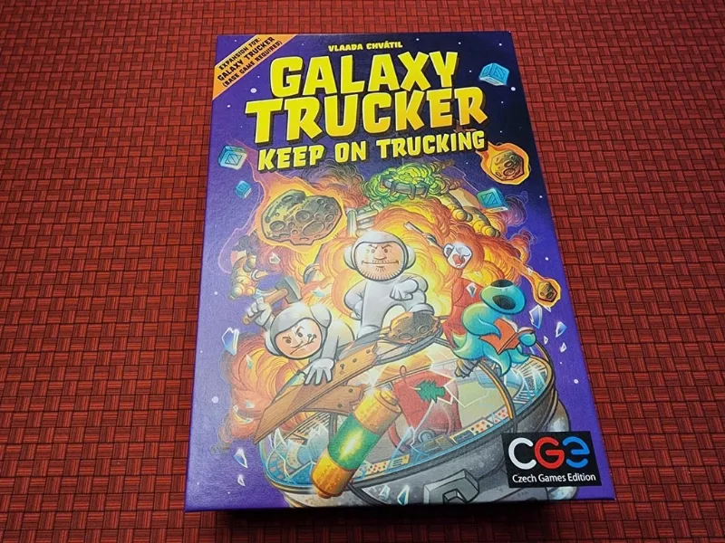 Galaxy Trucker 2021 Insert - Base Game + Keep On Trucking Expansion