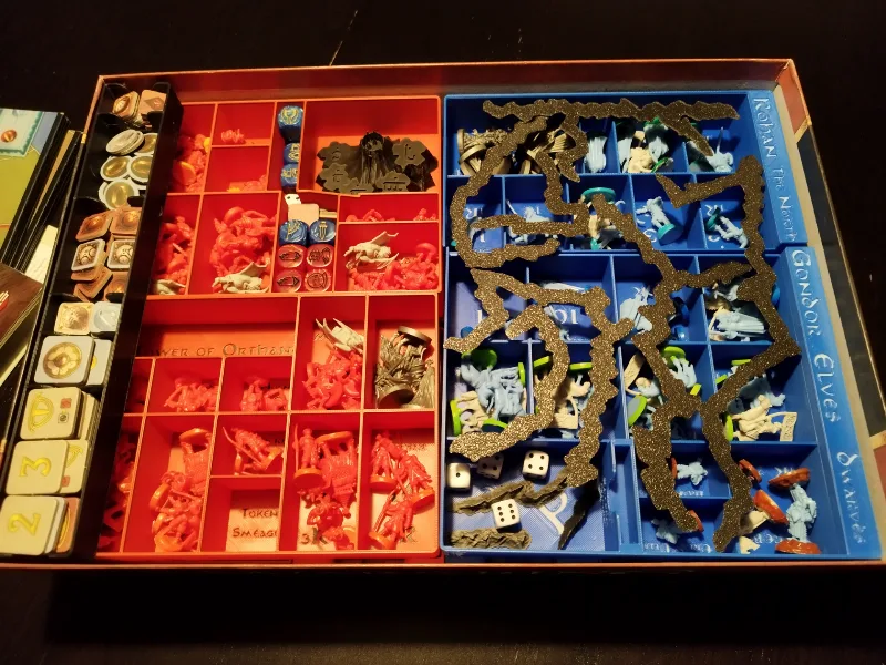 War of the Ring 2nd + expansion + props (English)