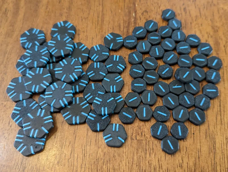 Race for the Galaxy VP Tokens - Multicolor