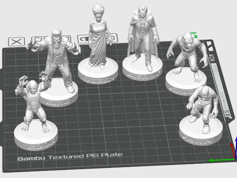 Horror Genre Chess Pieces (Set)