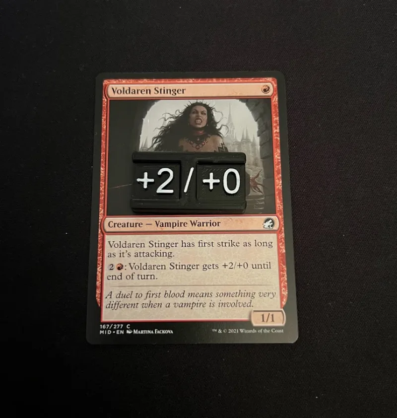 Magic: The Gathering +X/+X Counters (+1/+1, +1/+2, etc)