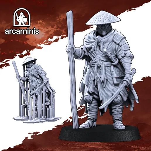 FREE Ronin Samurai | Pre-supported