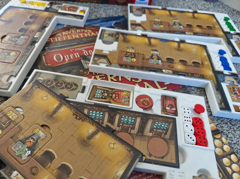 Taverns of Tiefenthal & EXPANSION insert organizer