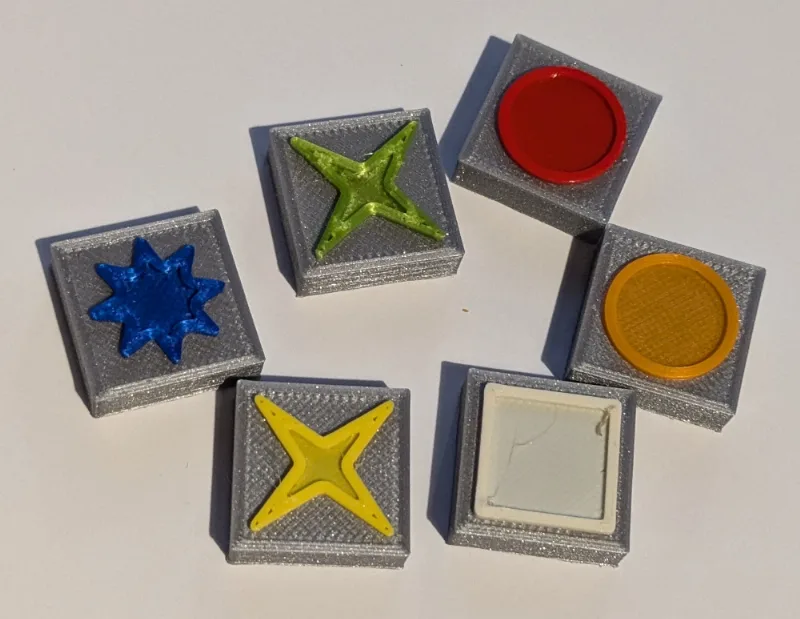 Qwirkle tiles