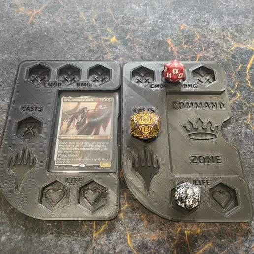 Commander Zone Dashboard compatible with Magic: The Gathering