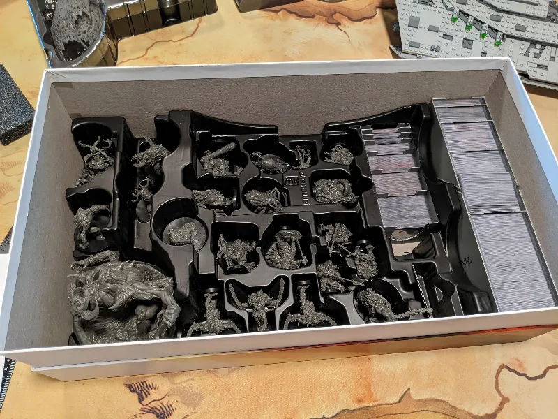Bardsung retail box insert/organizer - sleeved cards