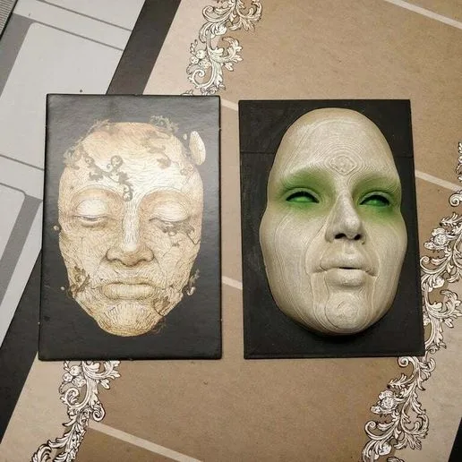 Kingdom Death Monster Giant stone face
