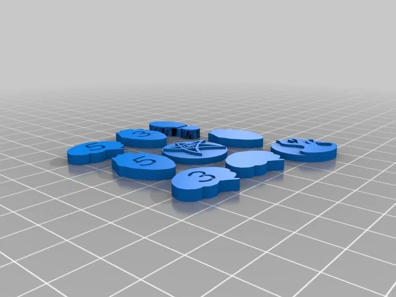 Elder Sign/Eldritch Horror Game Tokens