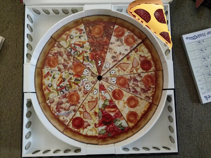 New York Slice Board Game Insert