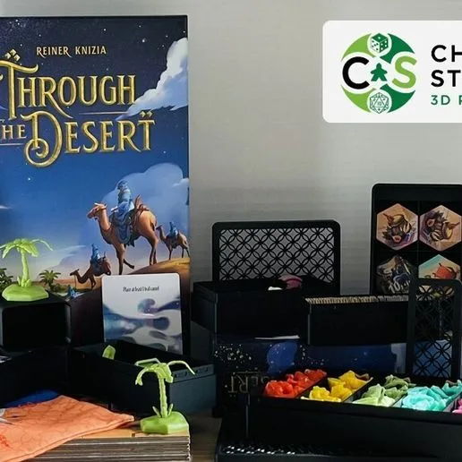 Through the Desert and Bazaar Expansion (unsleeved)