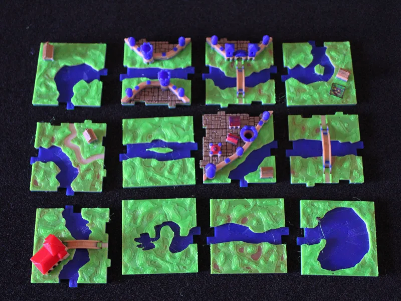 Rifraf 3D Carcassonne The River