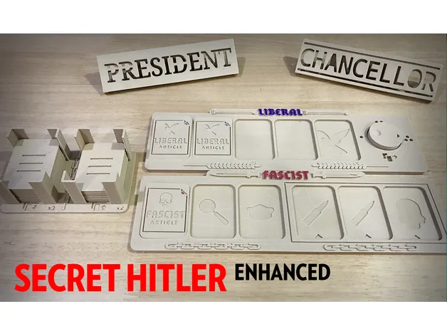 Secret Hitler Board Game Enhanced