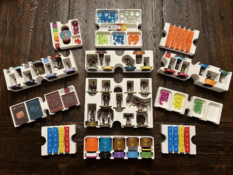 burncycle Insert / Organizer - Holds All Expansions and Both Sets of Brassmags