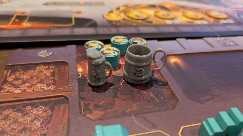 Covenant Board Game Beer Mug Support Tokens