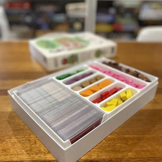 Food Chain Magnate Ketchup Mechanism Expansion insert for use with BGG accordion