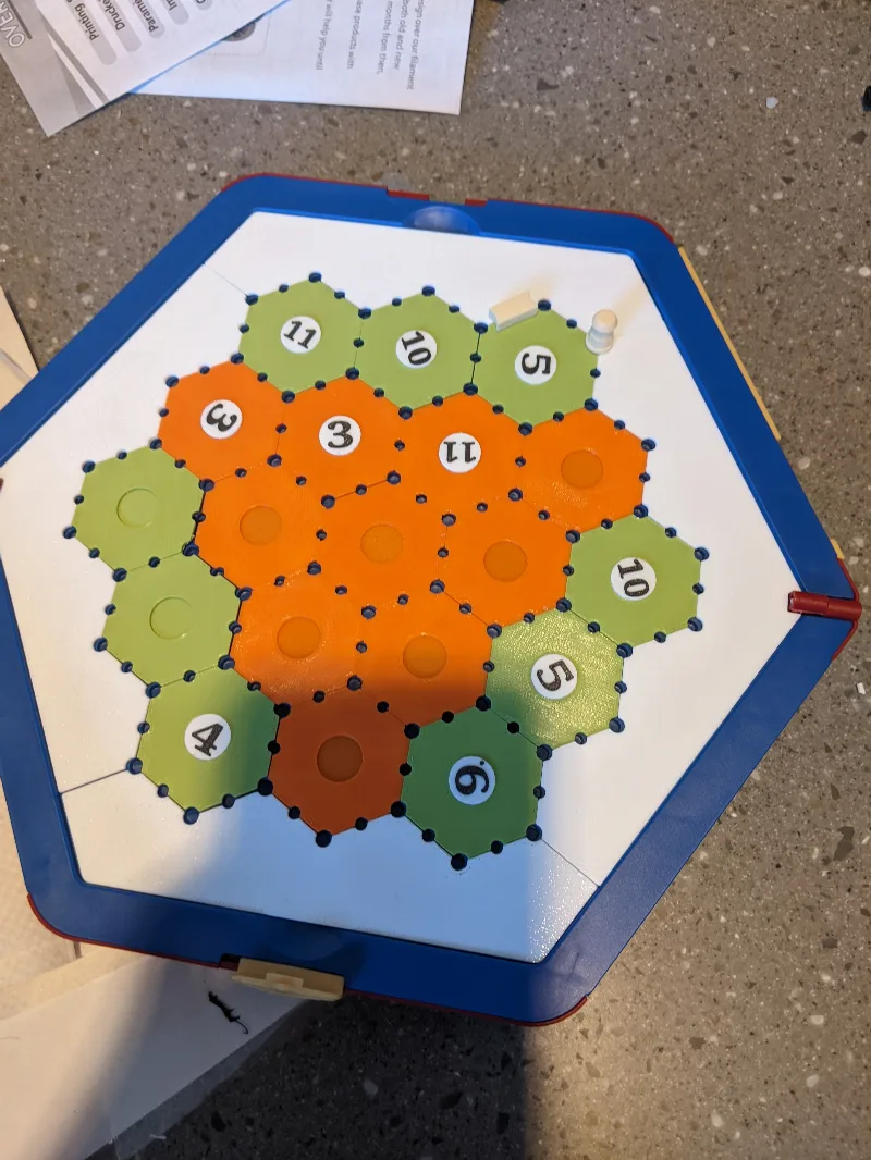 Travel Catan Tiles + Border