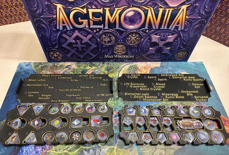 Agemonia Item Tokens Trays