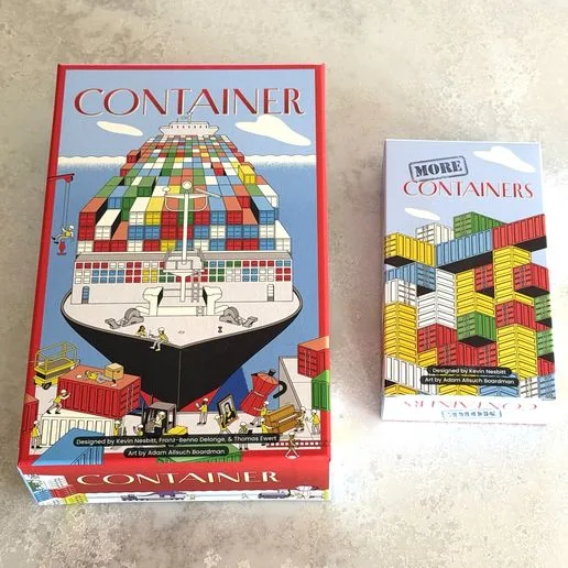 Container Board Game Insert (Inc expansion)