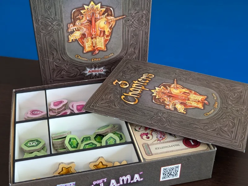 3 Chapters Token Tray