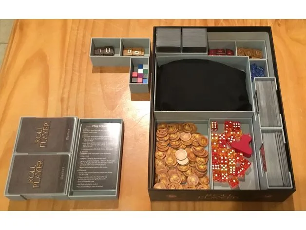 Roll Player + Expansion Insert for FFG Sleeved Cards